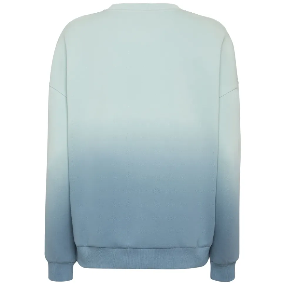 Oversize Bluza z Kapturem Degrade