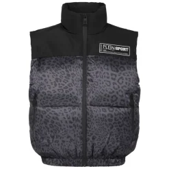 Padded Vest Leopard