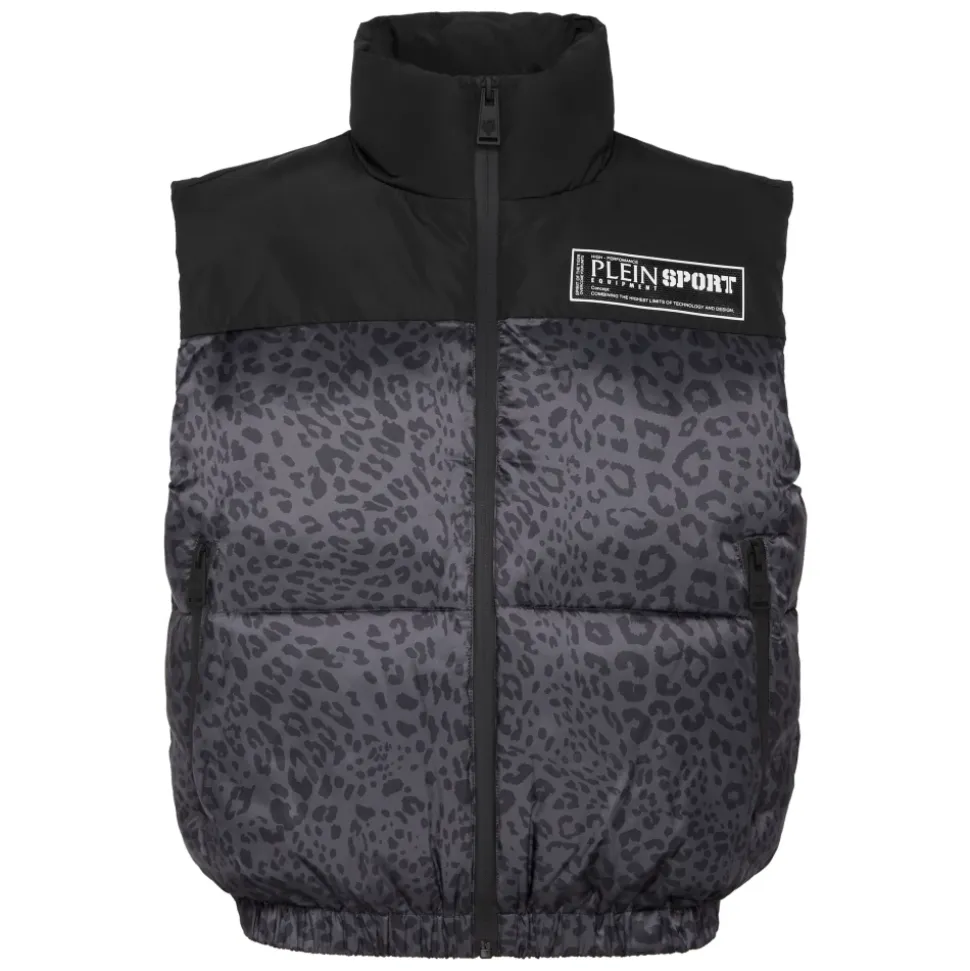 Padded Vest Leopard