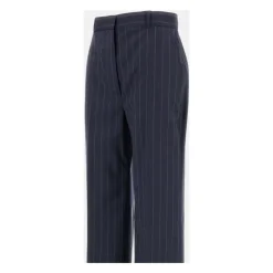 Pinstriped Trousers