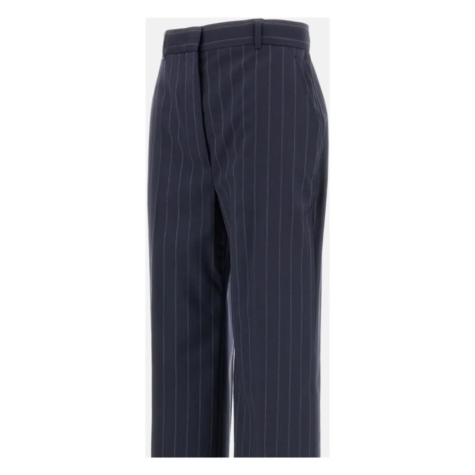 Pinstriped Trousers
