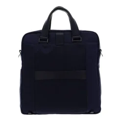 Pionowa torba na laptopa i iPada niebieska unisex