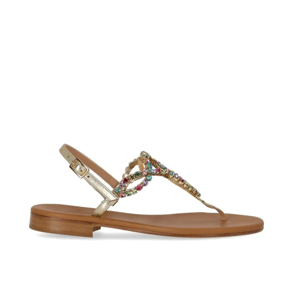 Platin Thong Sandal