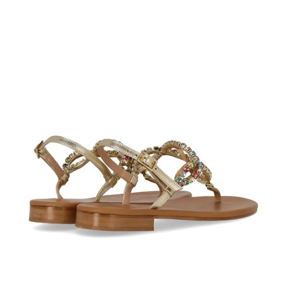 Platin Thong Sandal