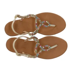 Platin Thong Sandal