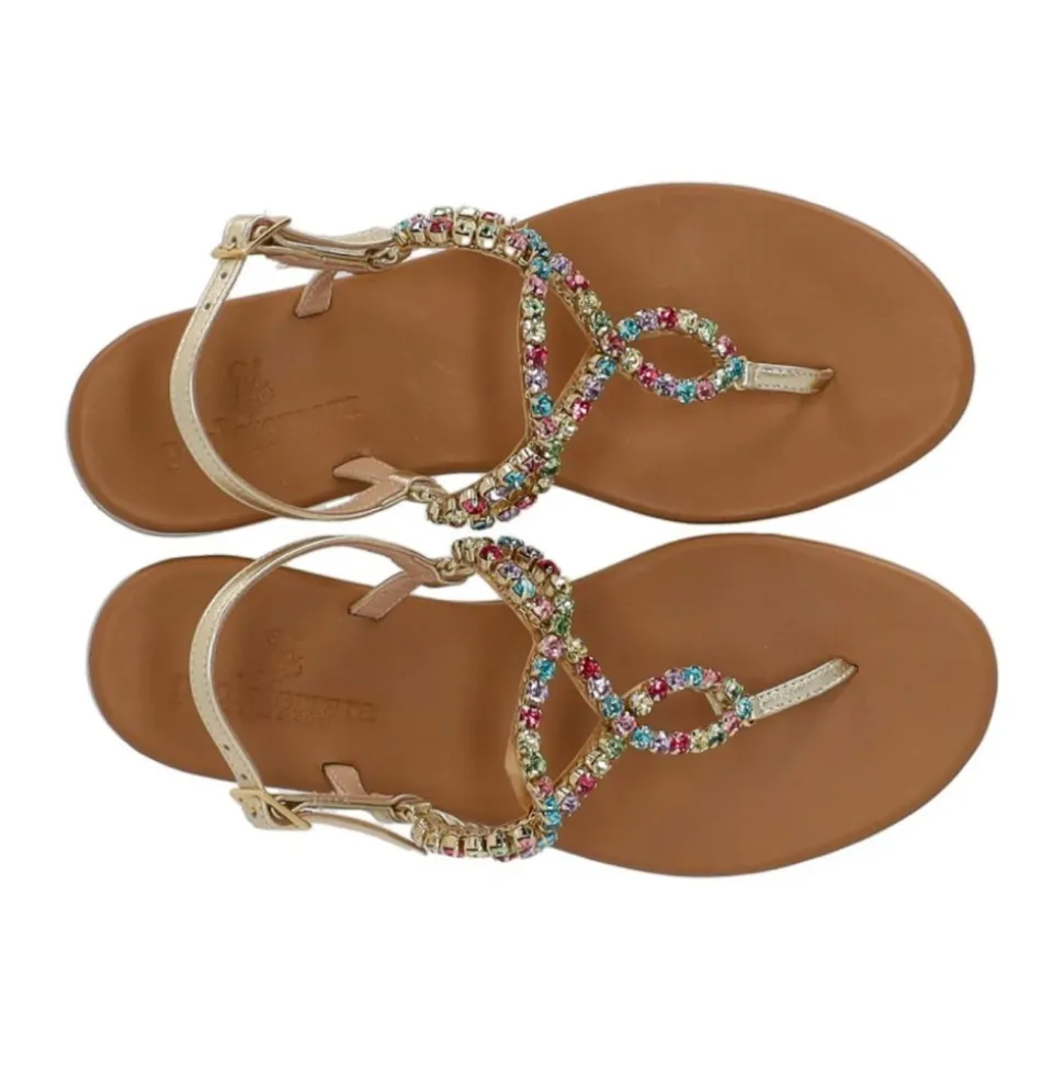 Platin Thong Sandal