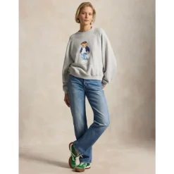 Polo Bear Lightweight Fleece Crewneck