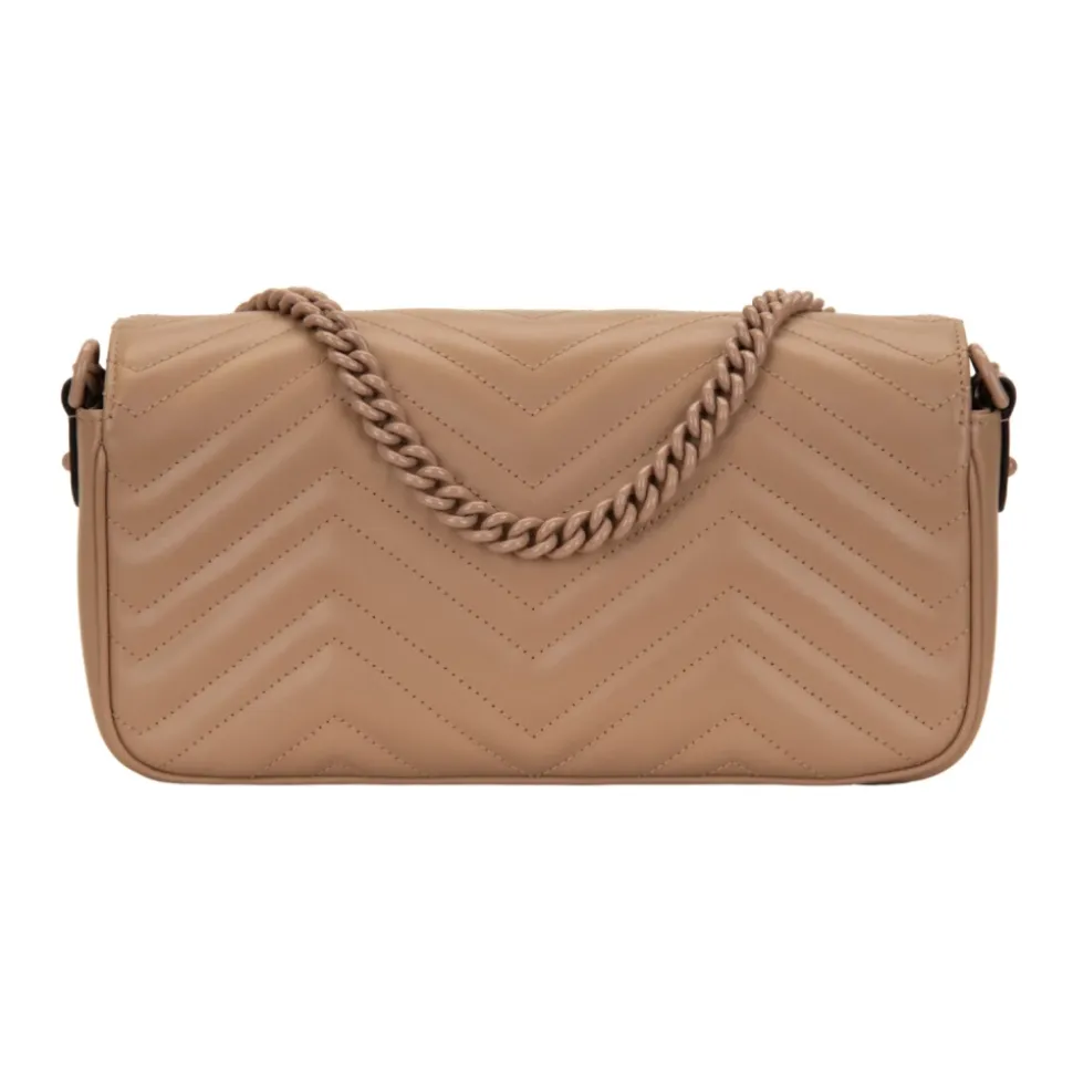 Quilted Leather Crossbody Bag
