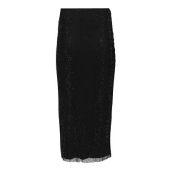 Rhinestone Midi Skirt