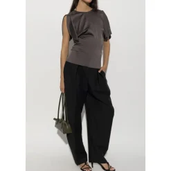 Satynowy top