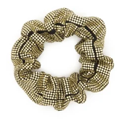 Scrunchie do włosów z kryształkami