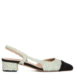 Slingback Tessuto Bouclé
