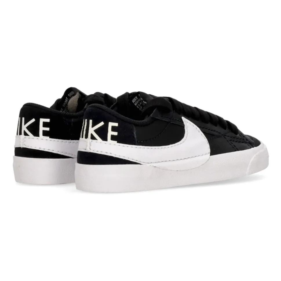 Sneakersy Low Top Czarno-Biało-Pomarańczowe