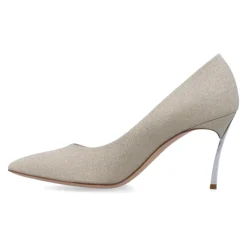 Solar Eclipse Glitter Pointed Pumps