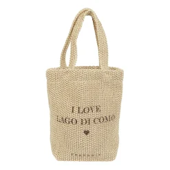 Słomiana torba shopper