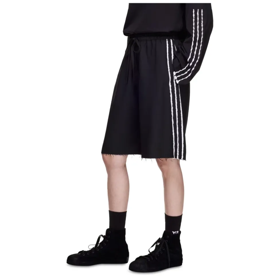 Sport Uniform Raw Cut 3 Stripes Shorts