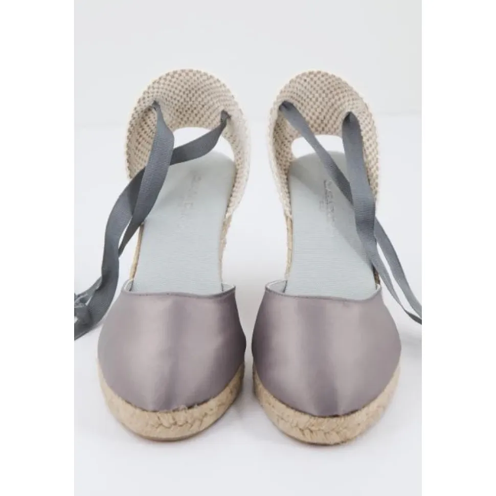 Stylowe Wedges z Podeszwą z Juty