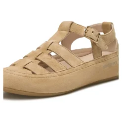 Suede sandals ROCK T-BAR