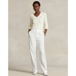 Sweter Kimberly z dekoltem w szpic