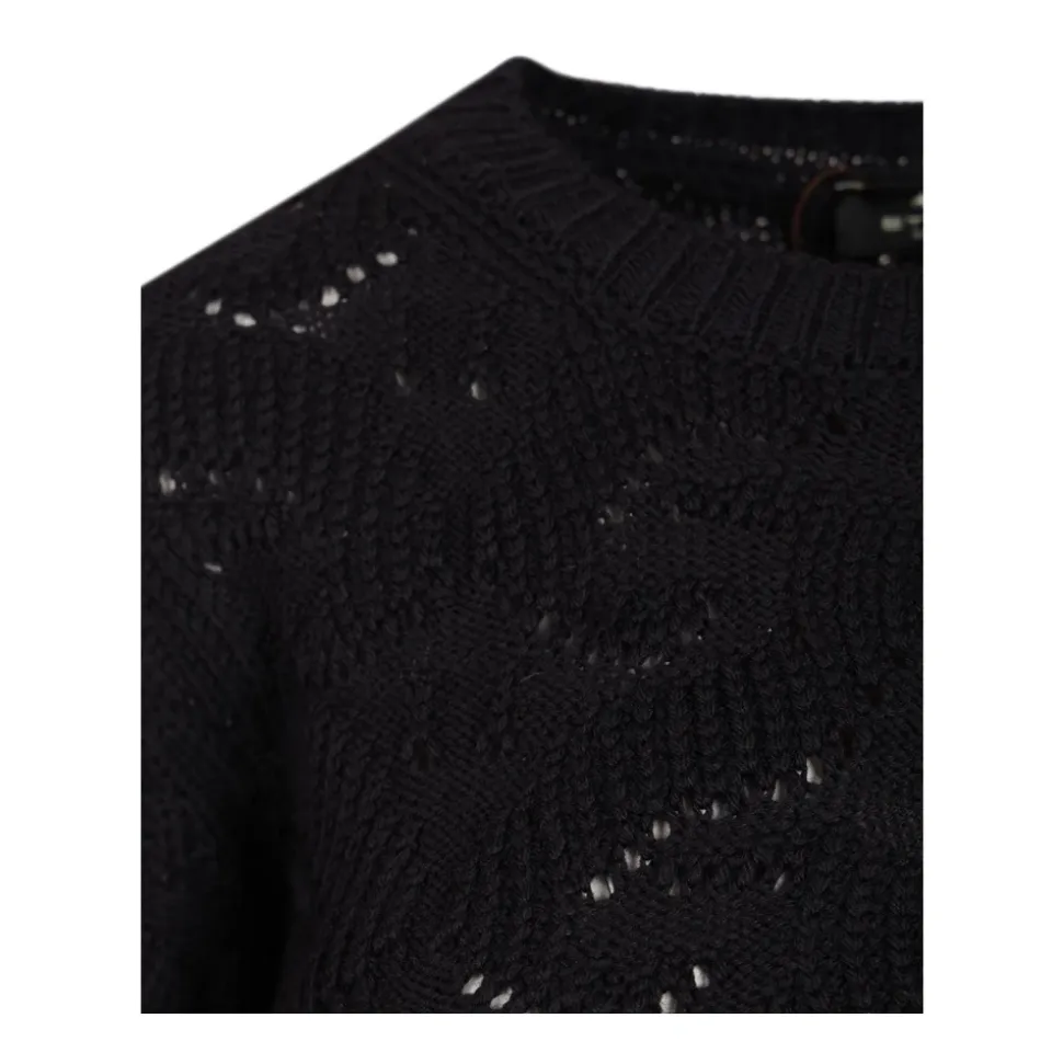 Sweter z mieszanki wełny ze wzorem paisley