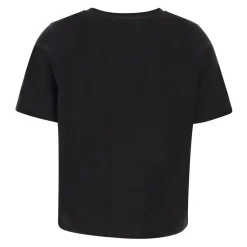 Szeroki T-shirt z dekoltem V