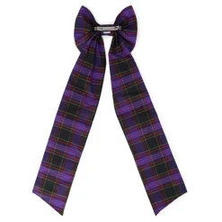Tartan Bow Hairpin