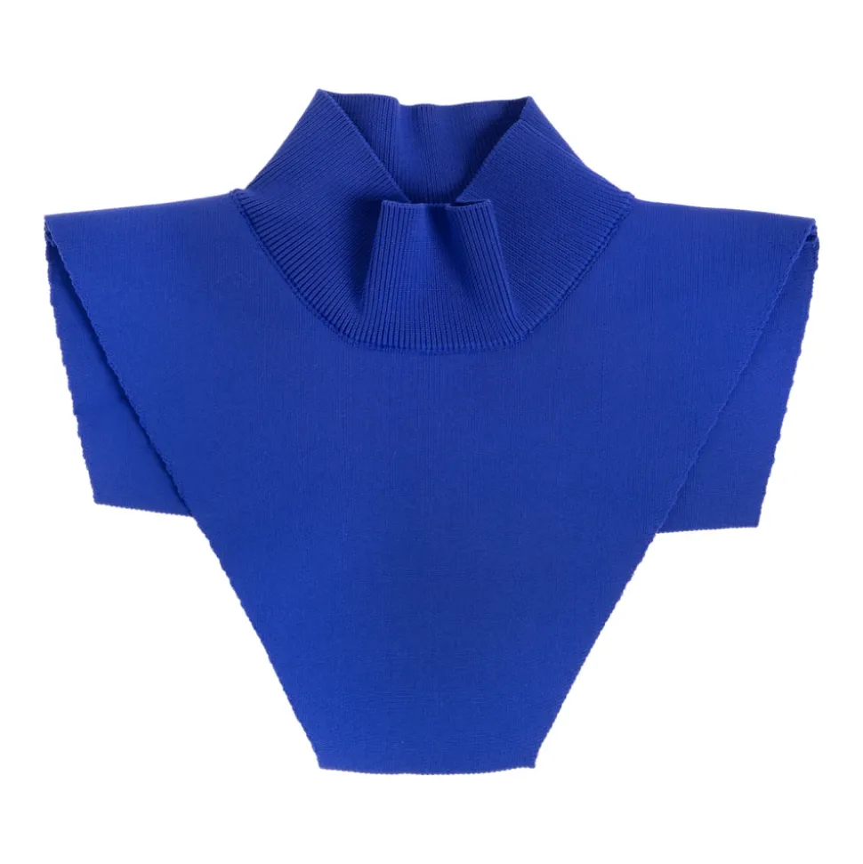 Techniczny Plastron z Wysokim Kołnierzem