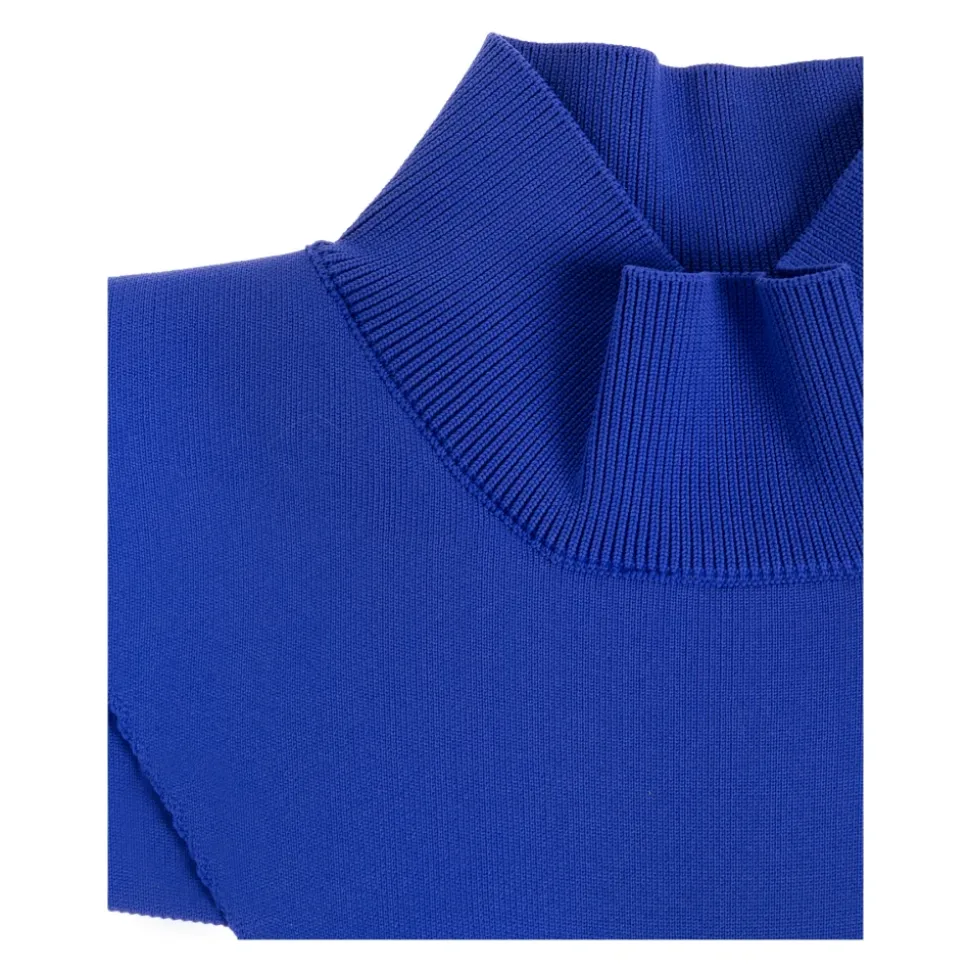 Techniczny Plastron z Wysokim Kołnierzem