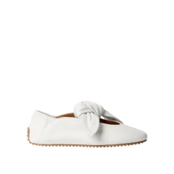 Tess Knotted Rounded-Toe Sneaker