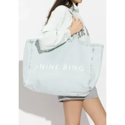 Torba Shopper Leo Denim