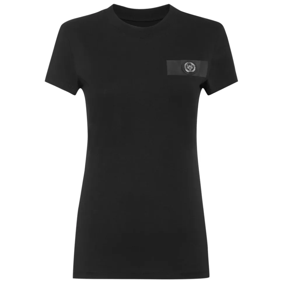 T-Shirt Okrągły Dekolt