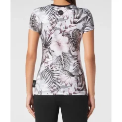 T-Shirt Okrągły Dekolt