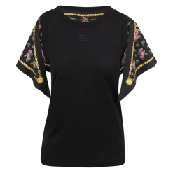 T-shirt z apaszką