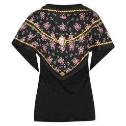 T-shirt z apaszką