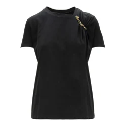 T-shirt z asymetrycznym dekoltem