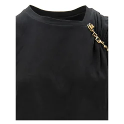 T-shirt z asymetrycznym dekoltem