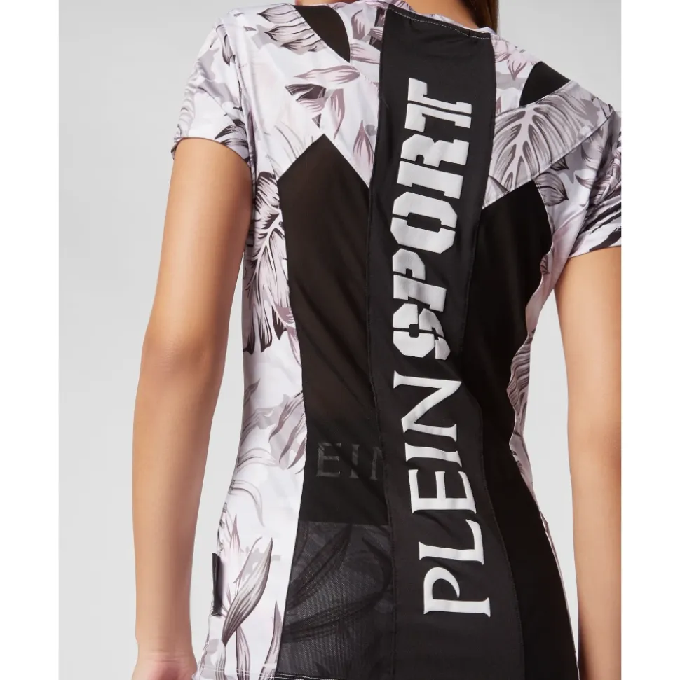 T-Shirt z Okrągłym Dekoltem