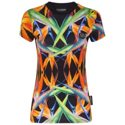 T-Shirt z Okrągłym Dekoltem