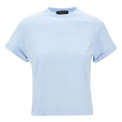 T-shirt z okrągłym dekoltem