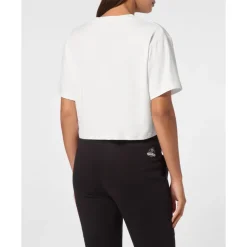 T-Shirt z Okrągłym Dekoltem