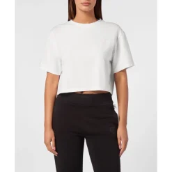 T-Shirt z Okrągłym Dekoltem