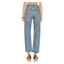 Vintage High Rise Straight Jeans