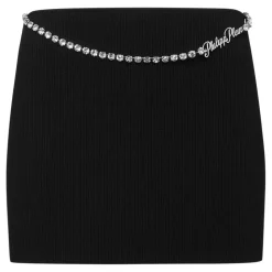 Viscose Stretch Mini Skirt SIGNATURE