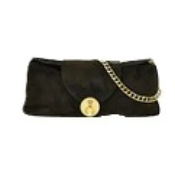 Vivian Suede Clutch