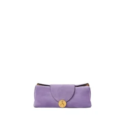 Vivian Suede Clutch