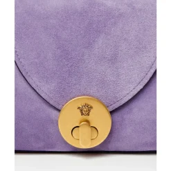 Vivian Suede Clutch