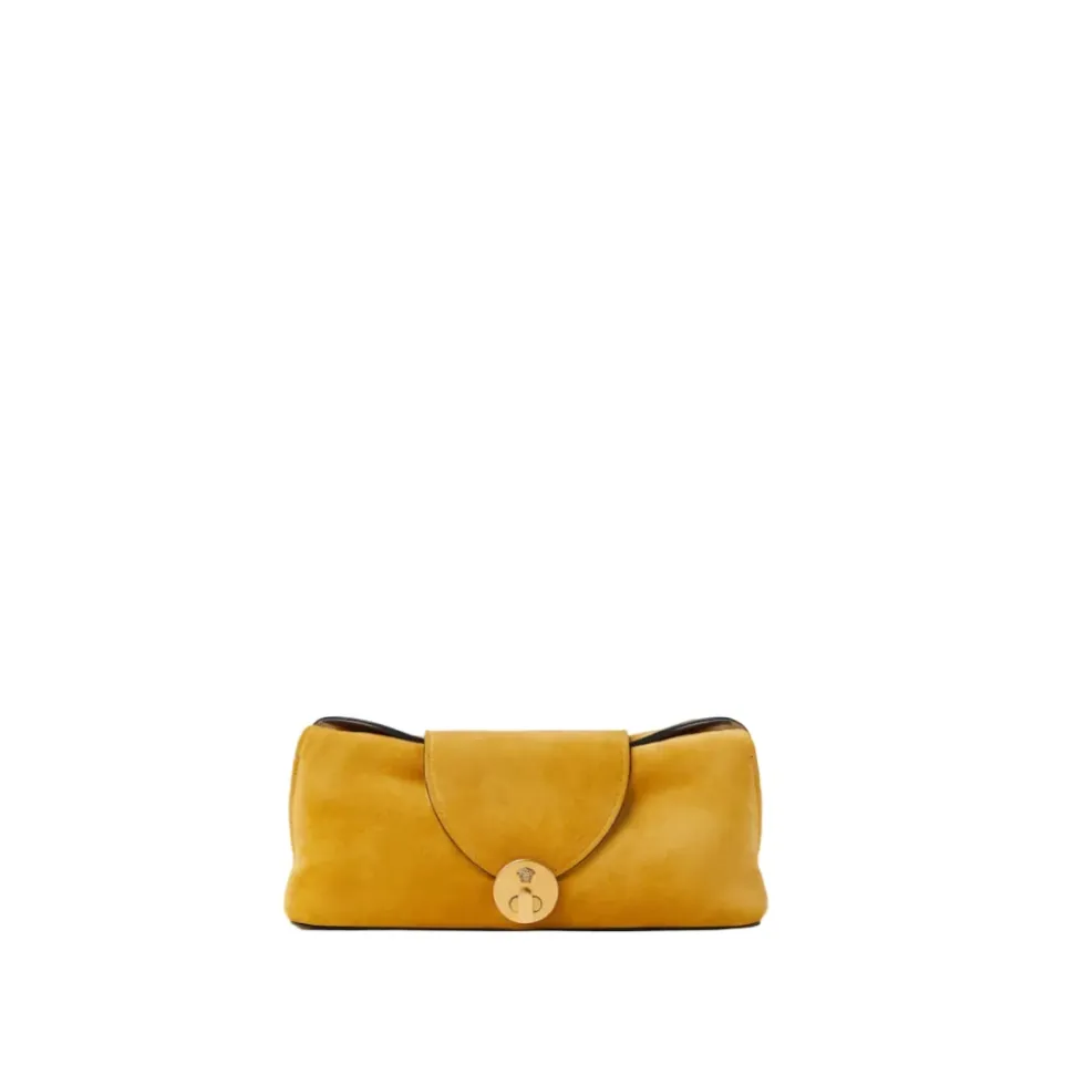 Vivian Suede Clutch
