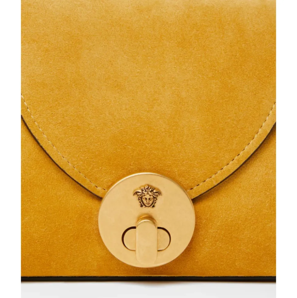 Vivian Suede Clutch