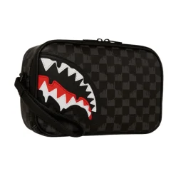 Wegańska Skóra Beauty Case Pochette Shark