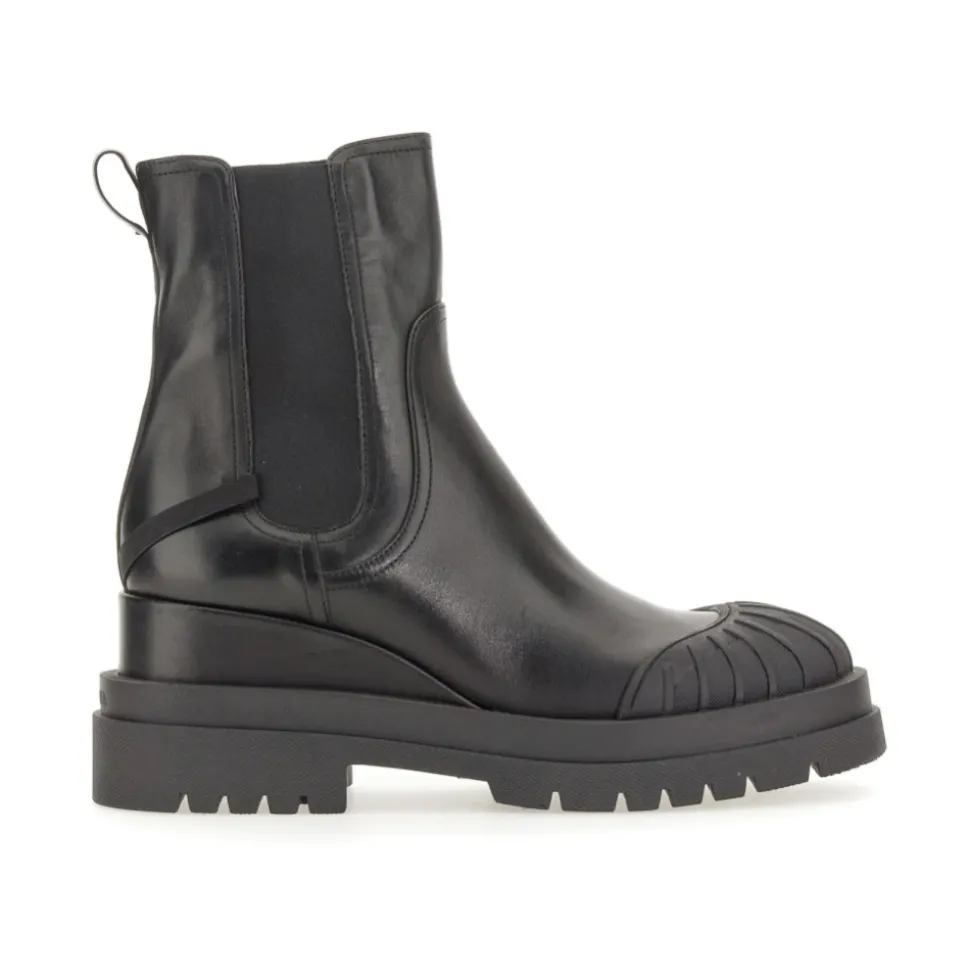 Włoskie skórzane buty w stylu Gaucho
